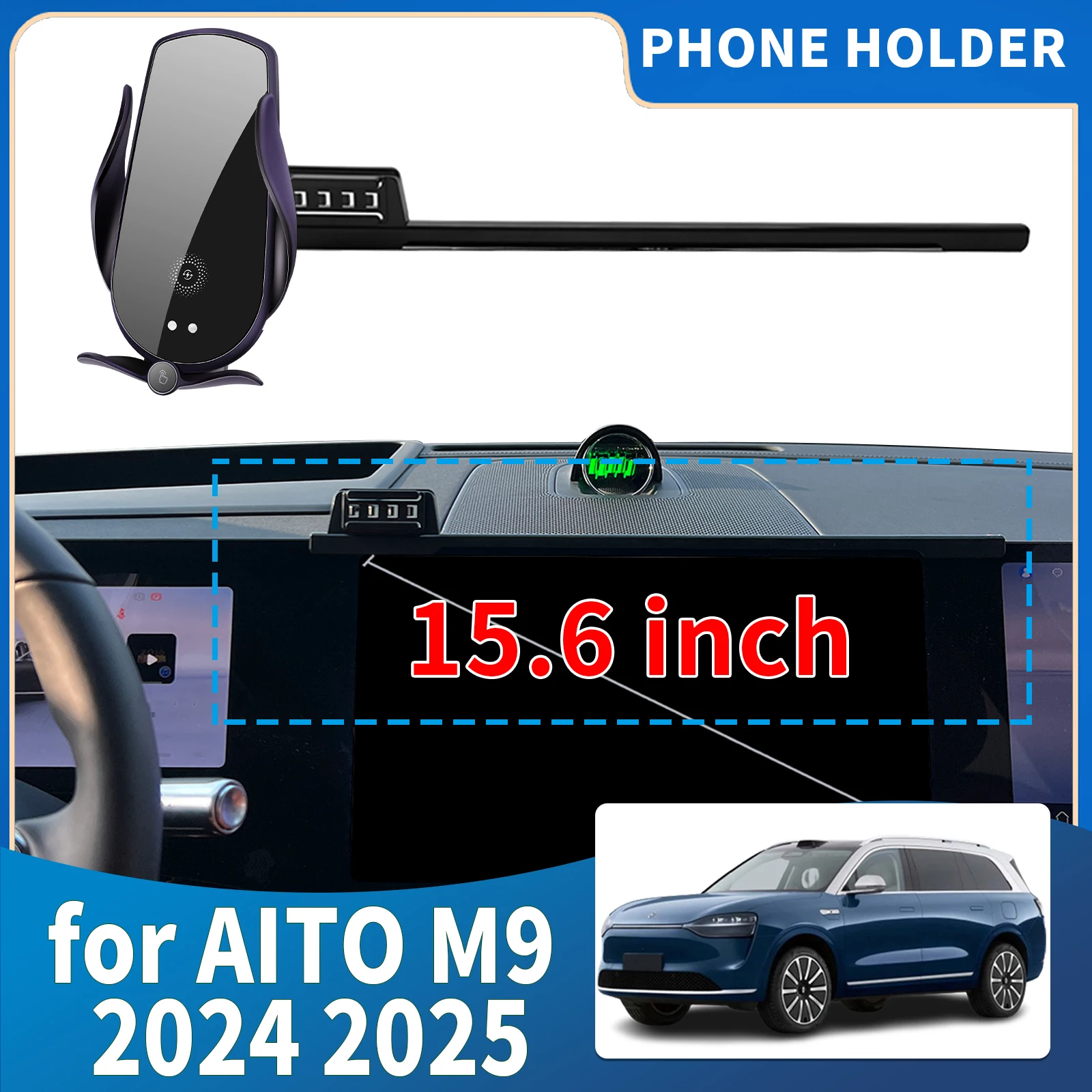fit for AITO M9 2024 2025 Integrated Screen Mount Phone Holder Mount Car accessoires
fit for AITO M9 2024 2025 Integrated Screen Mount Phone Holder Mount Car accessoires