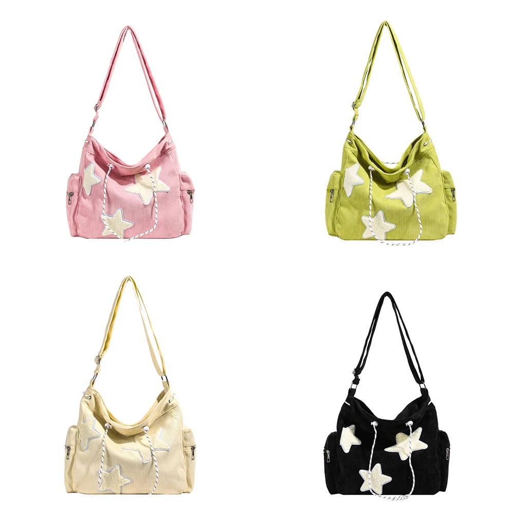 2025 New Color-Block Corduroy Shoulder Bag for Women - Trendy Korean Style Large Capacity Canvas Tote, Versatile Crossbody Purse
2025 New Color-Block Corduroy Shoulder Bag for Women - Trendy Korean Style Large Capacity Canvas Tote, Versatile Crossbody Purse