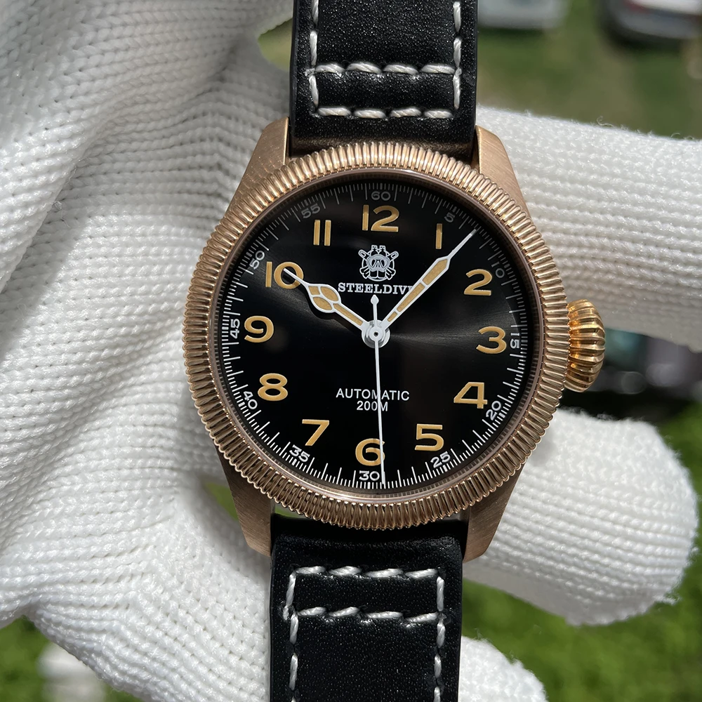 Часы STEELDIVE SD1906S Мужские механические, швейцарские суперсветящиеся в темноте часы с полностью автоматическим механическим механизмом NH35, Япония
Часы STEELDIVE SD1906S Мужские механические, швейцарские суперсветящиеся в темноте часы с полностью автоматическим механическим механизмом NH35, Япония