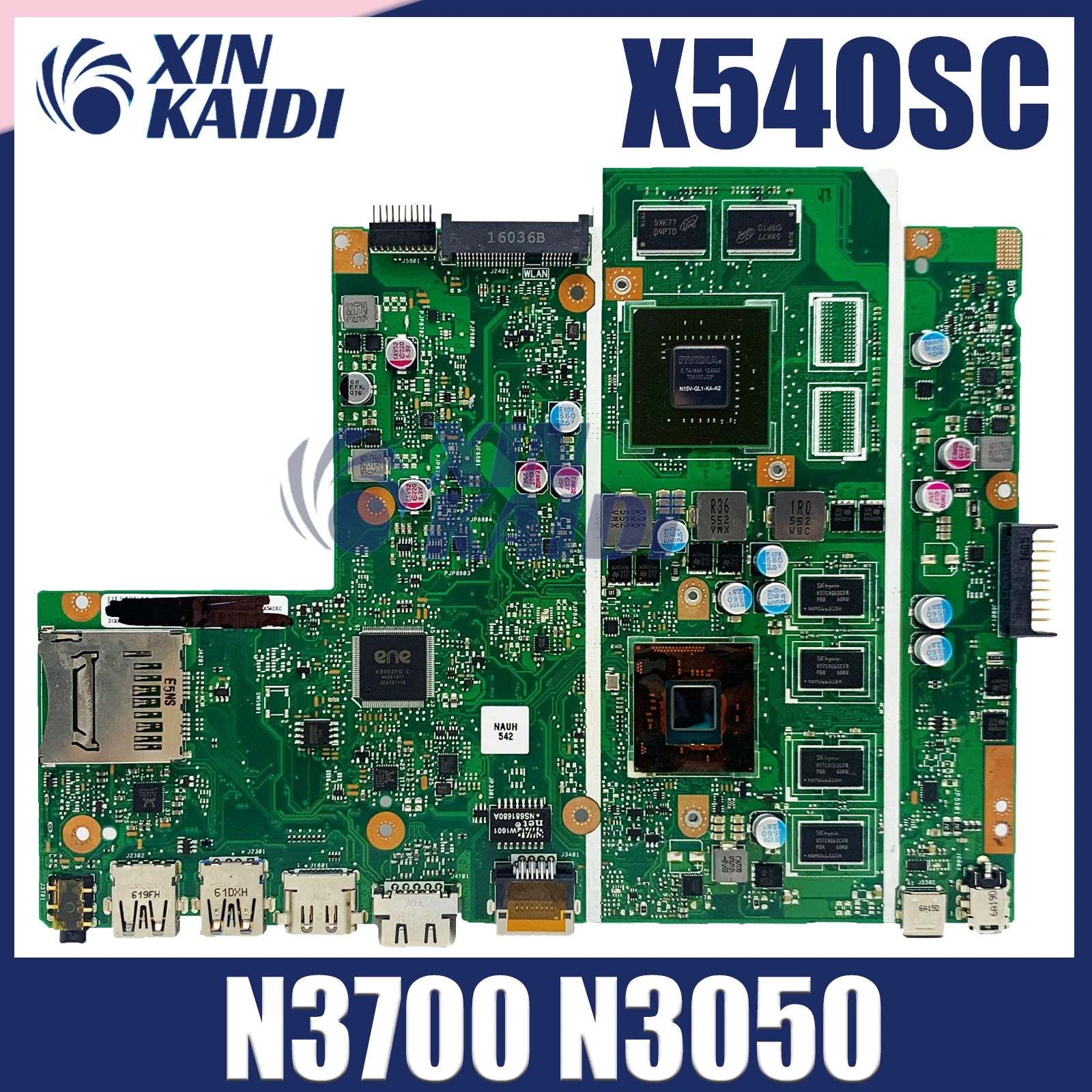 X540SC для ASUS X540SC X540S X540SCA, материнская плата для ноутбука с N3700 4G V1G, 100% протестировано, нормально
X540SC для ASUS X540SC X540S X540SCA, материнская плата для ноутбука с N3700 4G V1G, 100% протестировано, нормально