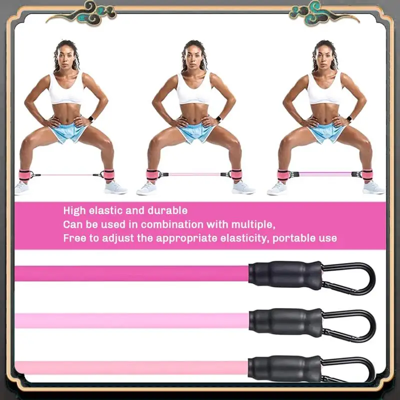 Premium TPE Resistance Bands Ankle Straps Fitness Set Support Ankle Cuffs Yoga Guard Leg Strength Safety Extensions
Premium TPE Resistance Bands Ankle Straps Fitness Set Support Ankle Cuffs Yoga Guard Leg Strength Safety Extensions