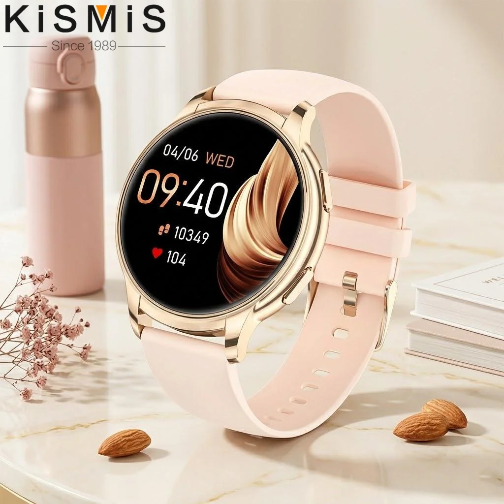 Waterproof Smartwatch for Women Heart Rate Monitor Sleep Tracker Calls Notifications Compatible with Android iOS
Waterproof Smartwatch for Women Heart Rate Monitor Sleep Tracker Calls Notifications Compatible with Android iOS