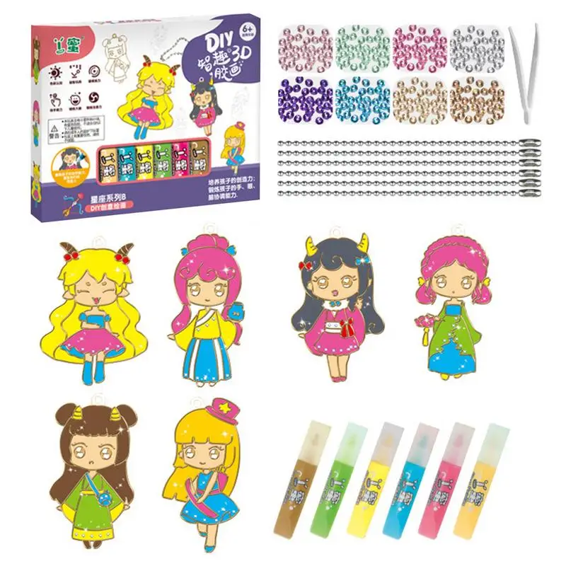Crystal Painting Kit Window Suncatchers With Crystal Pendant Art Kits For Kids Christmas Creativity Christmas Arts Craft Set For
Crystal Painting Kit Window Suncatchers With Crystal Pendant Art Kits For Kids Christmas Creativity Christmas Arts Craft Set For