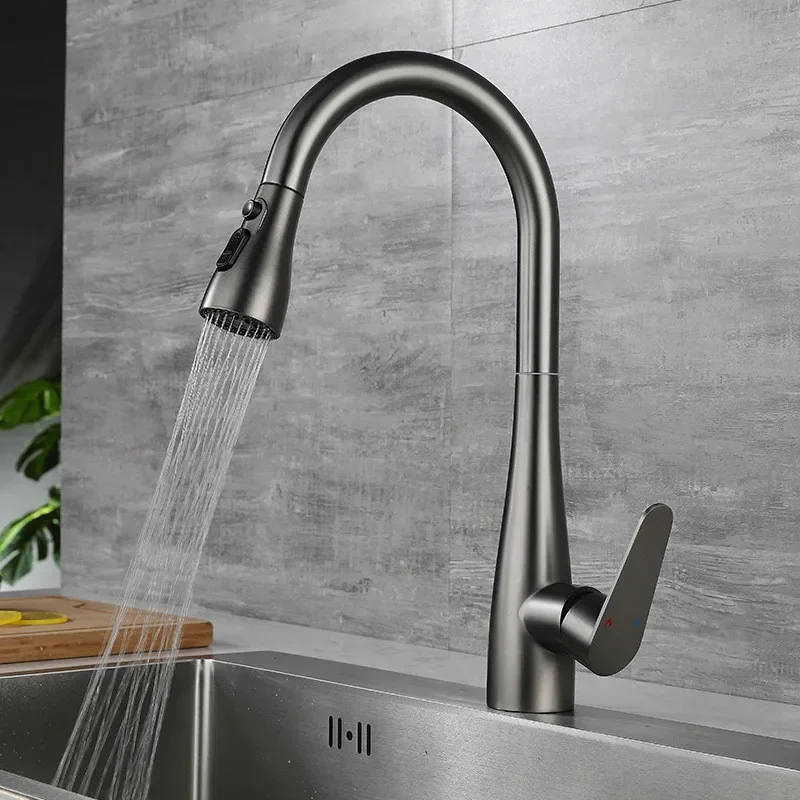 Выдвижной кухонный смеситель из матового золота SUS304, смеситель для раковины, вращение на 360 градусов, смеситель Torneira Cozinha, кухонный смеситель 
Выдвижной кухонный смеситель из матового золота SUS304, смеситель для раковины, вращение на 360 градусов, смеситель Torneira Cozinha, кухонный смеситель