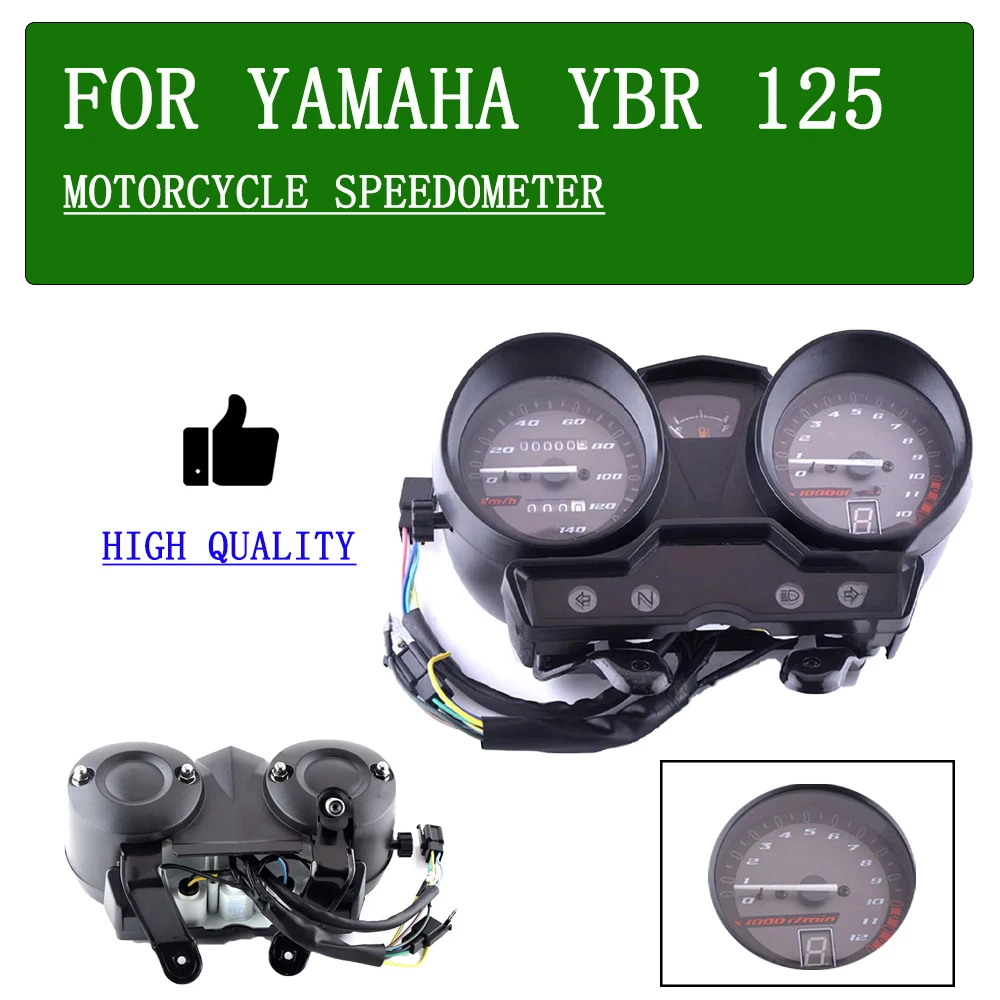 For YAMAHA YBR 125 Euro III version Motorcycle Multi-Function Display Speedometer Tachometer Odometer Replacement Accessory
For YAMAHA YBR 125 Euro III version Motorcycle Multi-Function Display Speedometer Tachometer Odometer Replacement Accessory