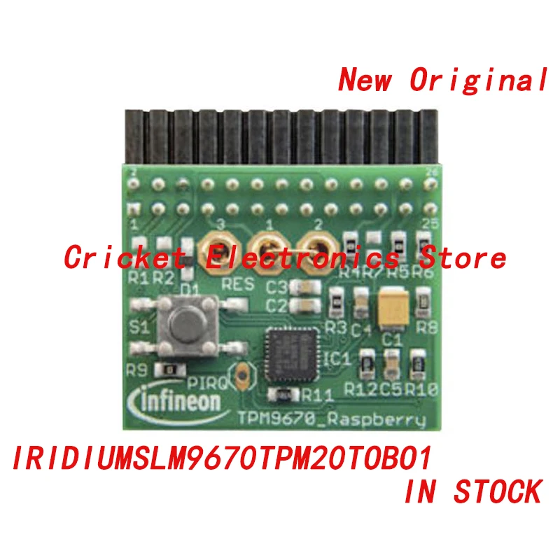 IRIDIUMSLM9670TPM20TOBO1 Accessory IRIDIUM add-on board RASPBERRY PI
IRIDIUMSLM9670TPM20TOBO1 Accessory IRIDIUM add-on board RASPBERRY PI