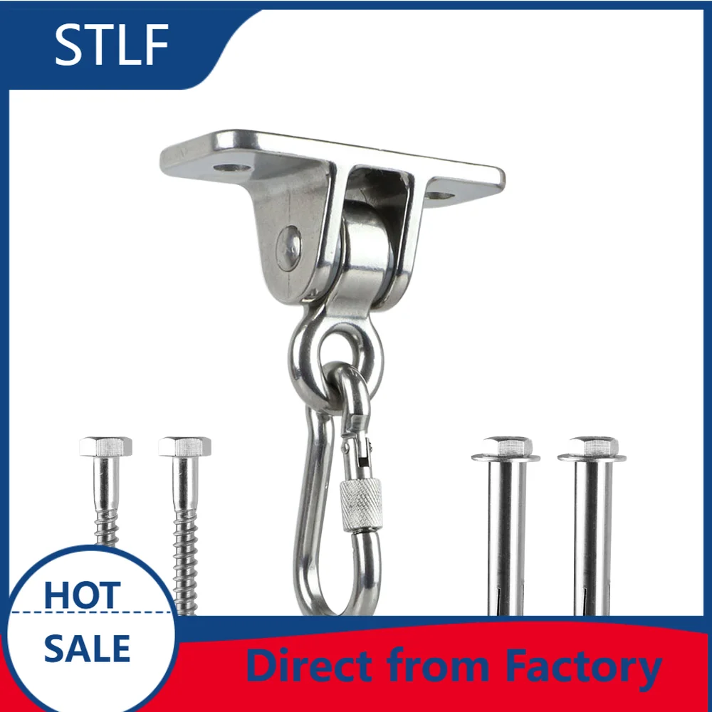 stlf Heavy Duty 800 kg Swing Hanging Hardware Kit Stainless Steel Indoor/Outdoor Playground Ceiling Hook Hangers with Box Packin
stlf Heavy Duty 800 kg Swing Hanging Hardware Kit Stainless Steel Indoor/Outdoor Playground Ceiling Hook Hangers with Box Packin