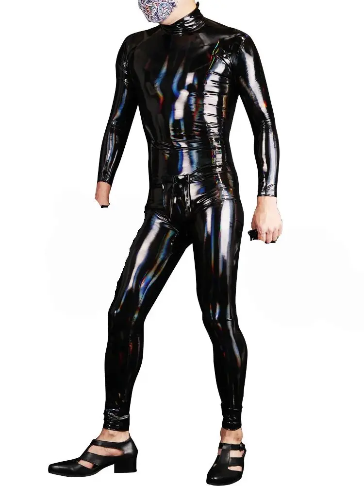 M-4XL Colorful Wet Look PVC Catsuit Shiny PU Leather Zipper Open Butt Bodysuit Tights Cosplay Leotard Conjoined Jumpsuit Unitard
M-4XL Colorful Wet Look PVC Catsuit Shiny PU Leather Zipper Open Butt Bodysuit Tights Cosplay Leotard Conjoined Jumpsuit Unitard