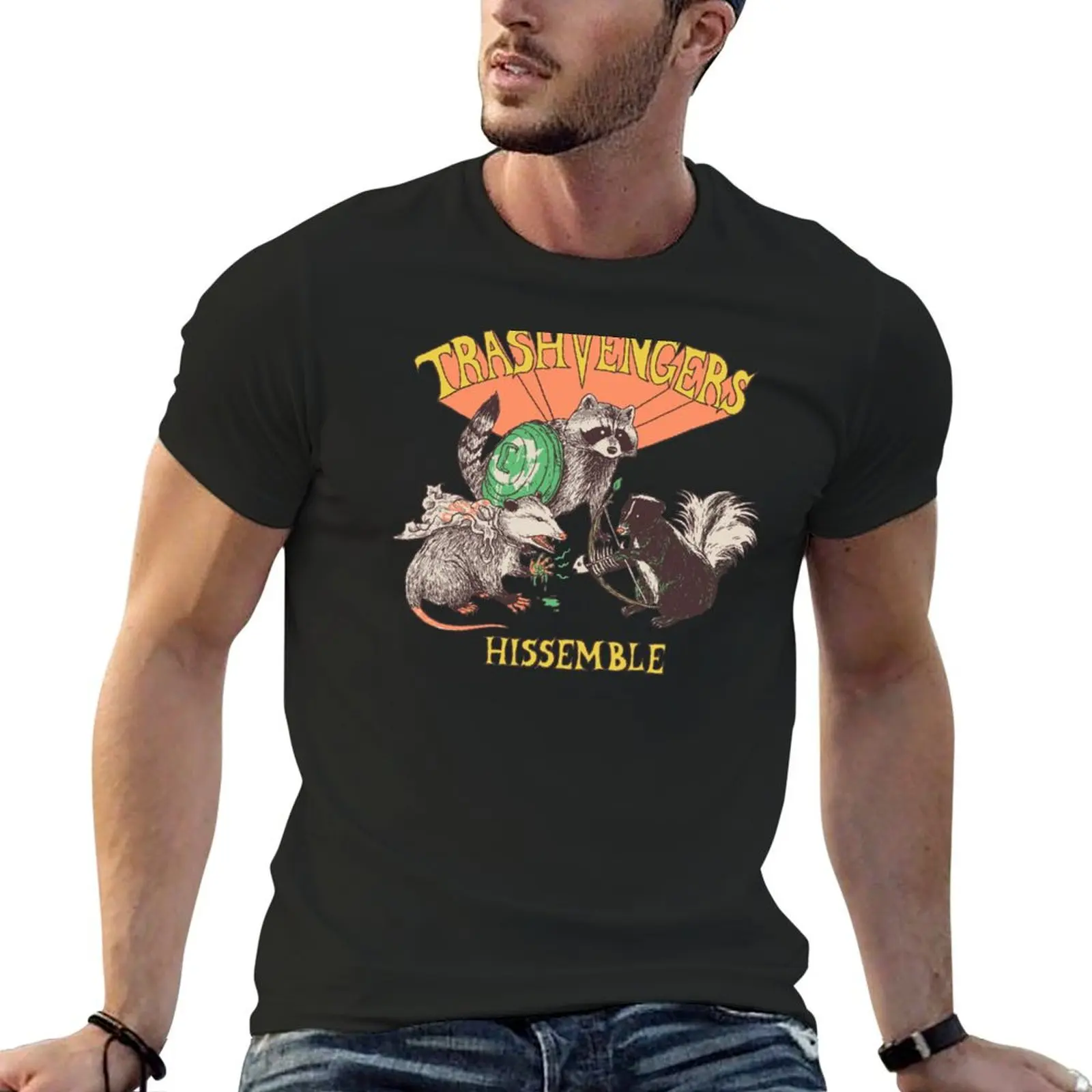 Футболка Trashvengers с рисунком, винтажные рубашки, футболка с рисунком, мужская футболка
Футболка Trashvengers с рисунком, винтажные рубашки, футболка с рисунком, мужская футболка