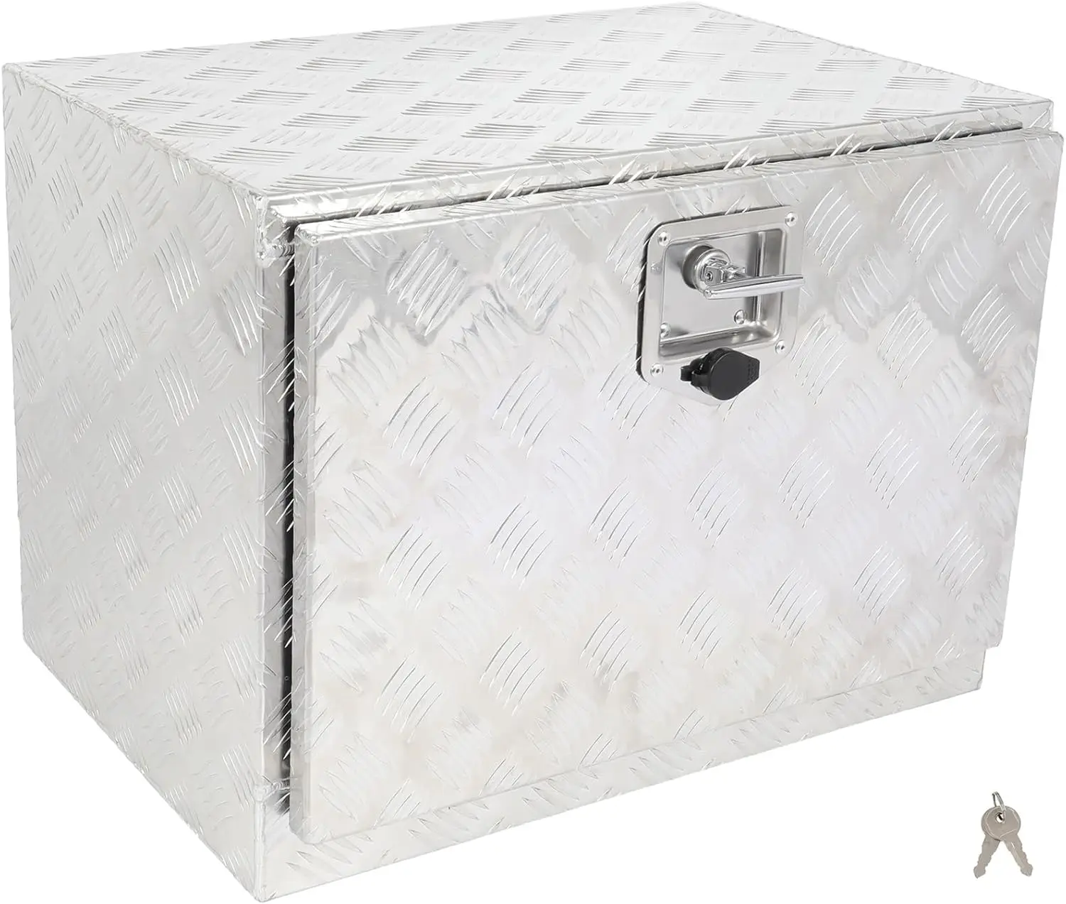 24-Inch Silver Heavy Duty Aluminum Truck Bed Tool Box For Pick Up Truck Bed RV Trailer Tool Box With Lock and Keys For Rectangle
24-Inch Silver Heavy Duty Aluminum Truck Bed Tool Box For Pick Up Truck Bed RV Trailer Tool Box With Lock and Keys For Rectangle