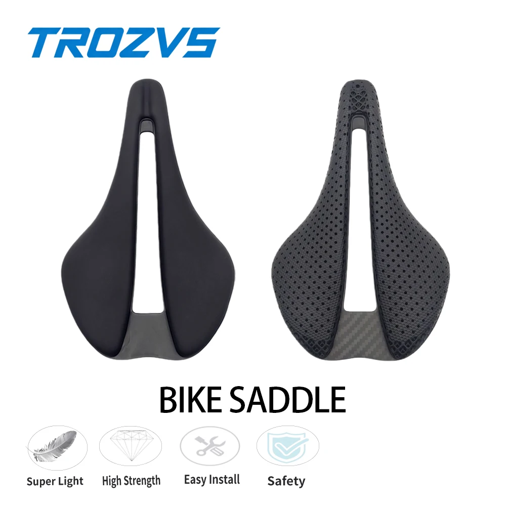 Ultra Light 3D Printed Carbon Bicycle Saddle 240x155mm Comfort Cycling Seat MTB Road Gravel Bike Seat
Ultra Light 3D Printed Carbon Bicycle Saddle 240x155mm Comfort Cycling Seat MTB Road Gravel Bike Seat