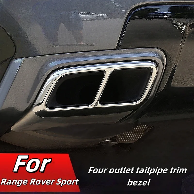 For Range Rover Sports 2018-2025 Stainless Steel Car Tail Pipes Silence Cover Exhaust Pipe Cover Stickers Car Accessories
For Range Rover Sports 2018-2025 Stainless Steel Car Tail Pipes Silence Cover Exhaust Pipe Cover Stickers Car Accessories