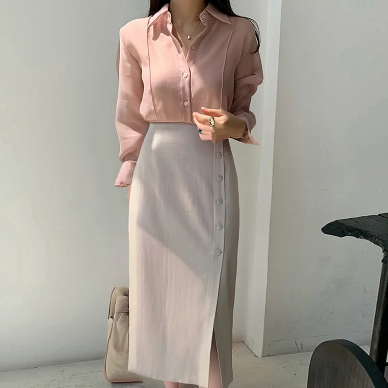 Short skirt with slit for petite women2026New spring and autumn mid-length high-waisted pencil skirt with a slim fit and elegant
Short skirt with slit for petite women2026New spring and autumn mid-length high-waisted pencil skirt with a slim fit and elegant