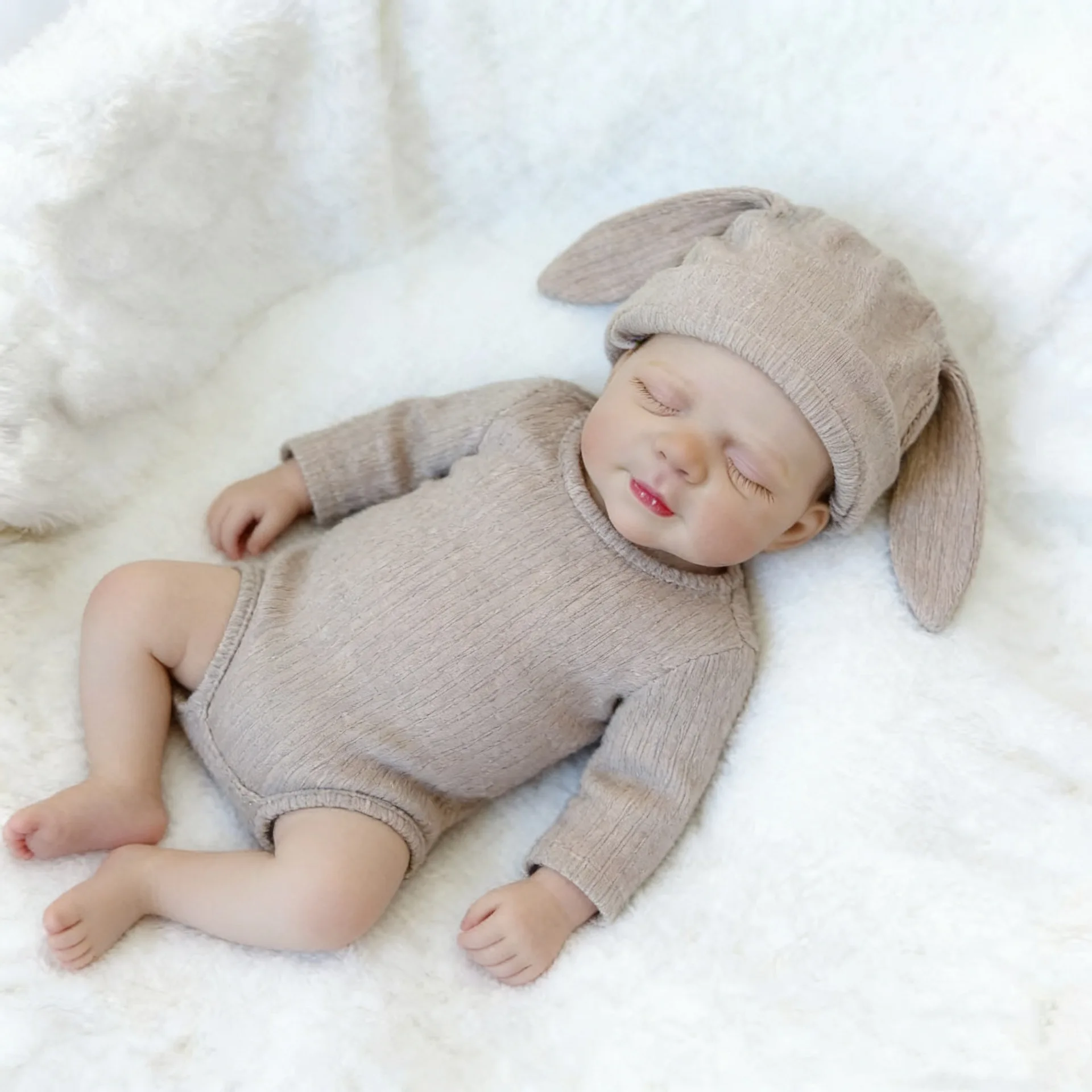 18 Inch 46cm Realistic Rebirth Doll Companion Sleep Toy - Lifelike Baby Doll Gift for Kids & Collectors
18 Inch 46cm Realistic Rebirth Doll Companion Sleep Toy - Lifelike Baby Doll Gift for Kids & Collectors