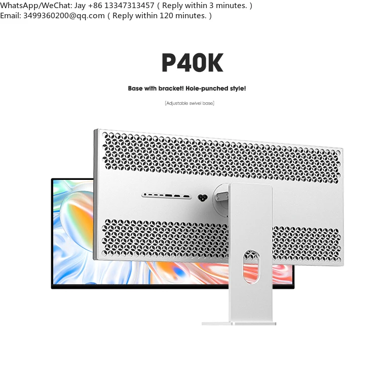 Kuycon P40K IDesktop Tft Lcd Monitor 5120*2160 Display 5K Resolution 120HZ Refresh LCD Monitors Office Gaming PC Desktop Monitor
Kuycon P40K IDesktop Tft Lcd Monitor 5120*2160 Display 5K Resolution 120HZ Refresh LCD Monitors Office Gaming PC Desktop Monitor