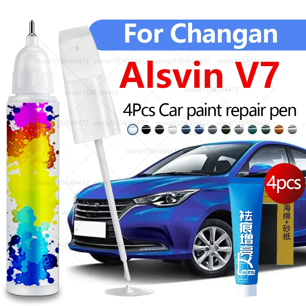 Ручка для ремонта автомобильной краски для 2016-2020 Changan Alsvin V7, аксессуары для ремонта царапин, 4 шт., золотой, серебристый, белый, синий, красный
Ручка для ремонта автомобильной краски для 2016-2020 Changan Alsvin V7, аксессуары для ремонта царапин, 4 шт., золотой, серебристый, белый, синий, красный