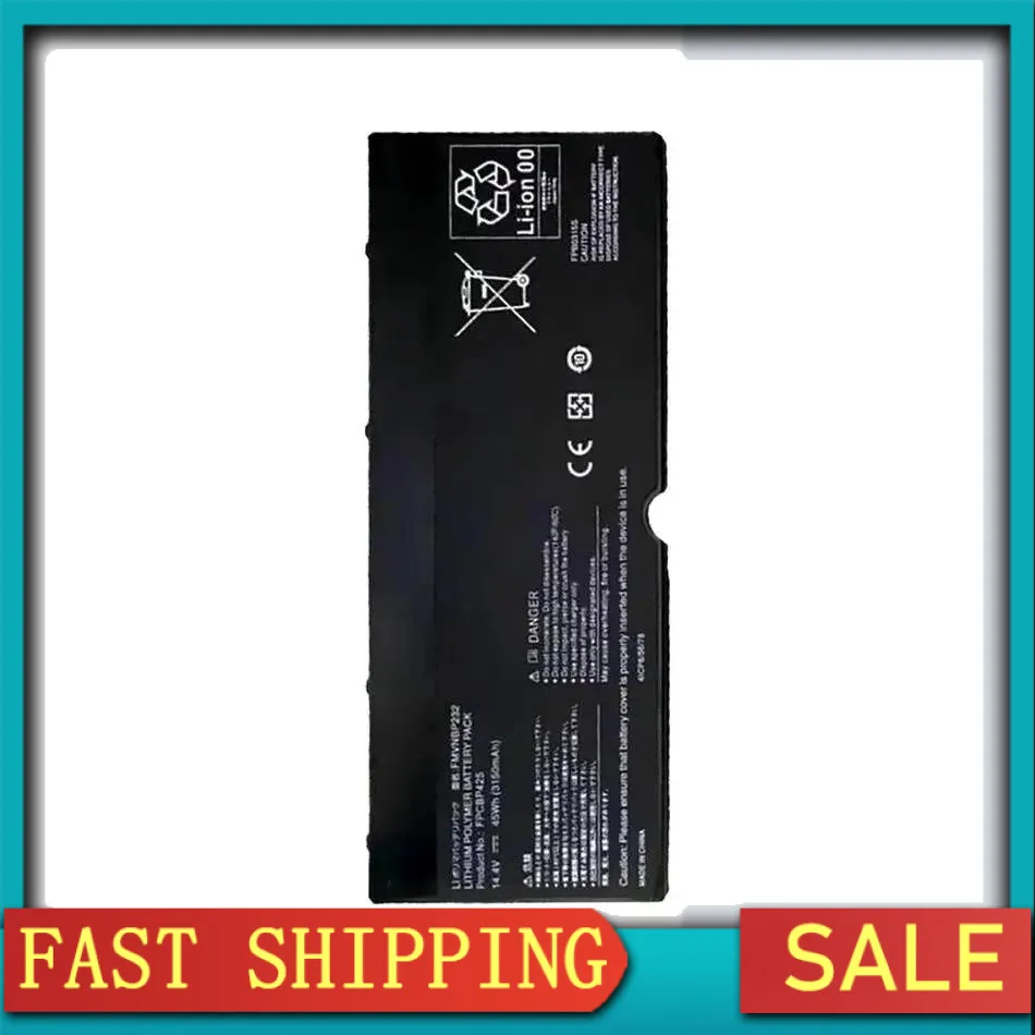 Laptop Battery FPCBP425 3150Mah For Fujitsu Lifebook U745 T935 T904U FPB0315S FMVNBP232 45Wh
Laptop Battery FPCBP425 3150Mah For Fujitsu Lifebook U745 T935 T904U FPB0315S FMVNBP232 45Wh