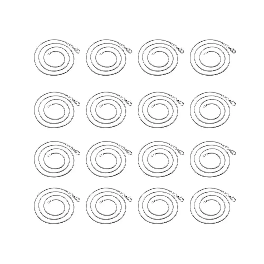 Snake Chain Necklace 30 Pcs Delicate Necklaces for Women European American Accessories Jewelry Gift Valentine Party Wear
Snake Chain Necklace 30 Pcs Delicate Necklaces for Women European American Accessories Jewelry Gift Valentine Party Wear