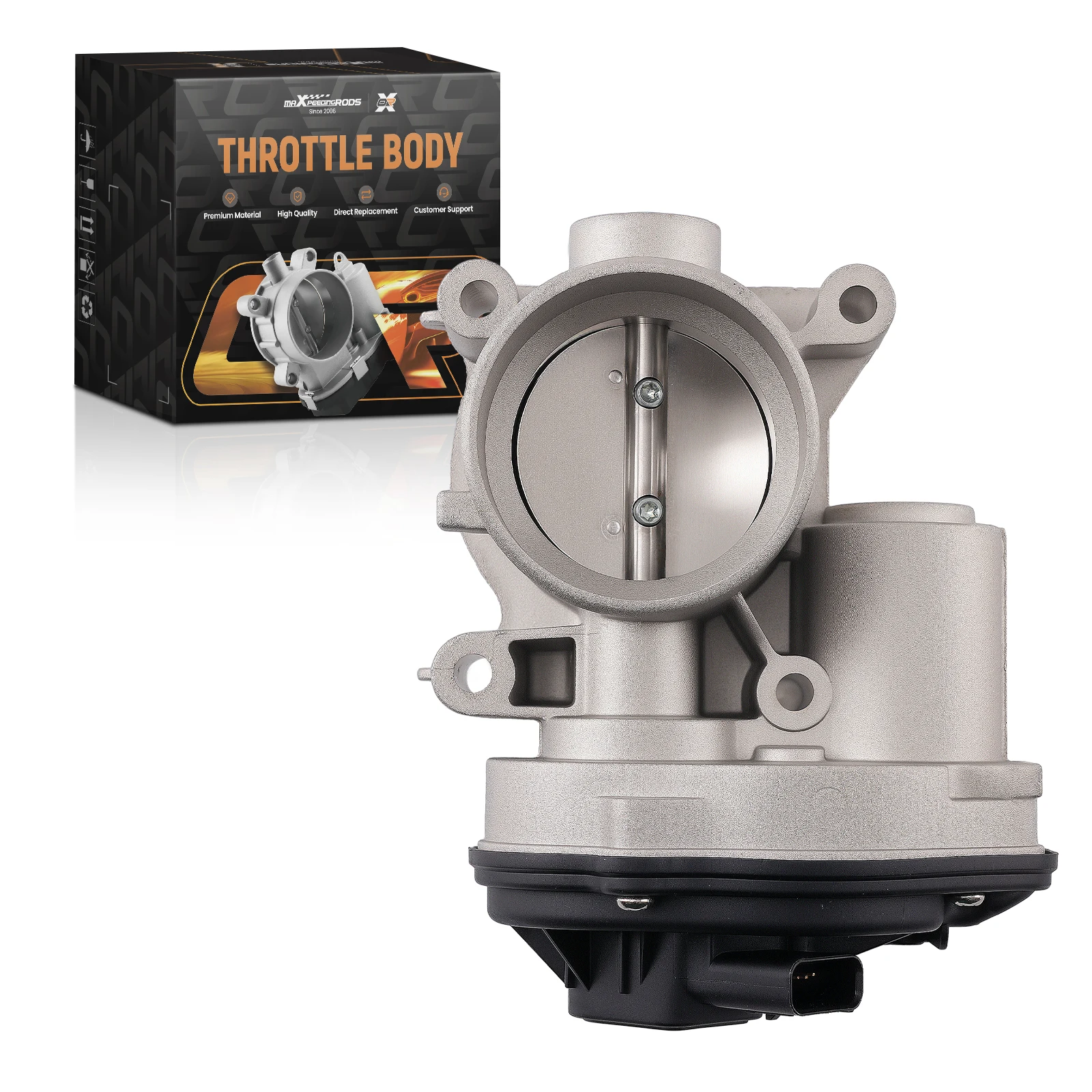 Throttle Body For Ford Focus L4 1.8/2.0/2.3 2003-2012 S-MAX(WA6) 1.8
Throttle Body For Ford Focus L4 1.8/2.0/2.3 2003-2012 S-MAX(WA6) 1.8