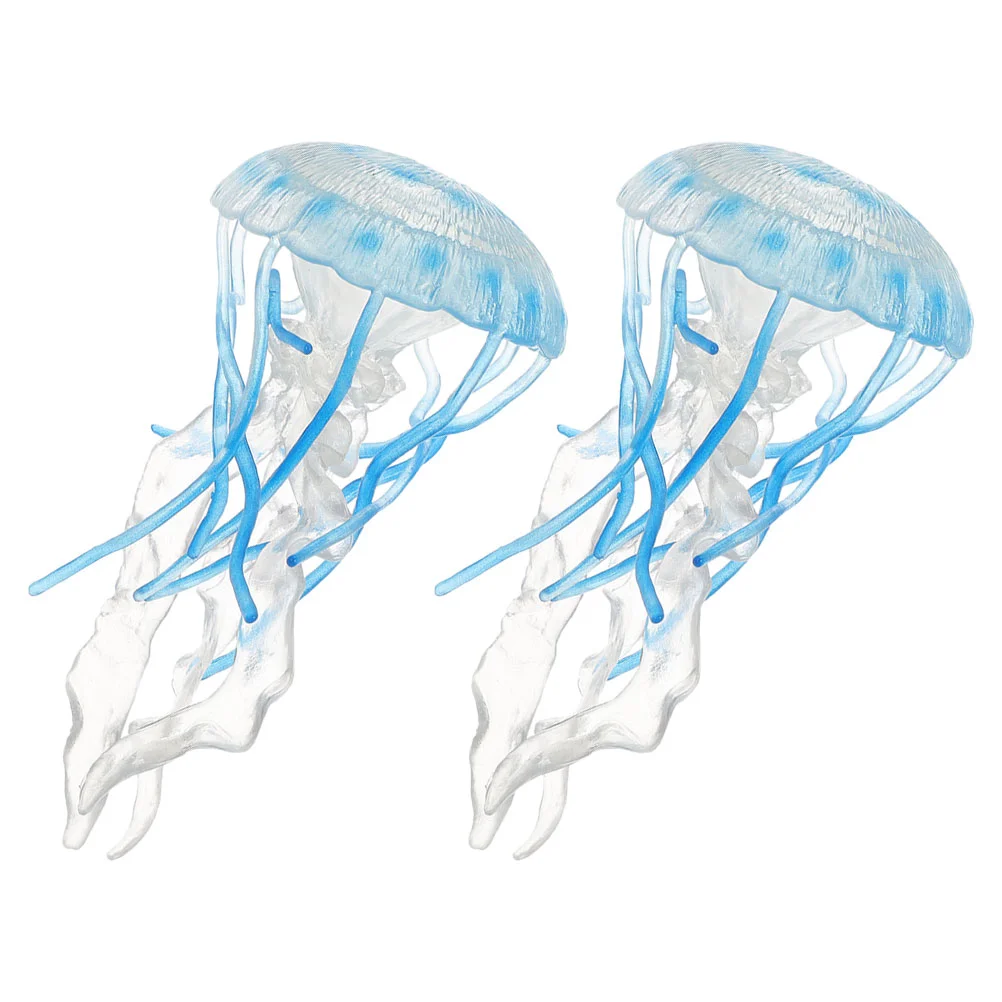2 Pcs Jellyfish Model Fake Toys Soft Rubber Decor for Aquarium Plastic Halloween Decoration
2 Pcs Jellyfish Model Fake Toys Soft Rubber Decor for Aquarium Plastic Halloween Decoration