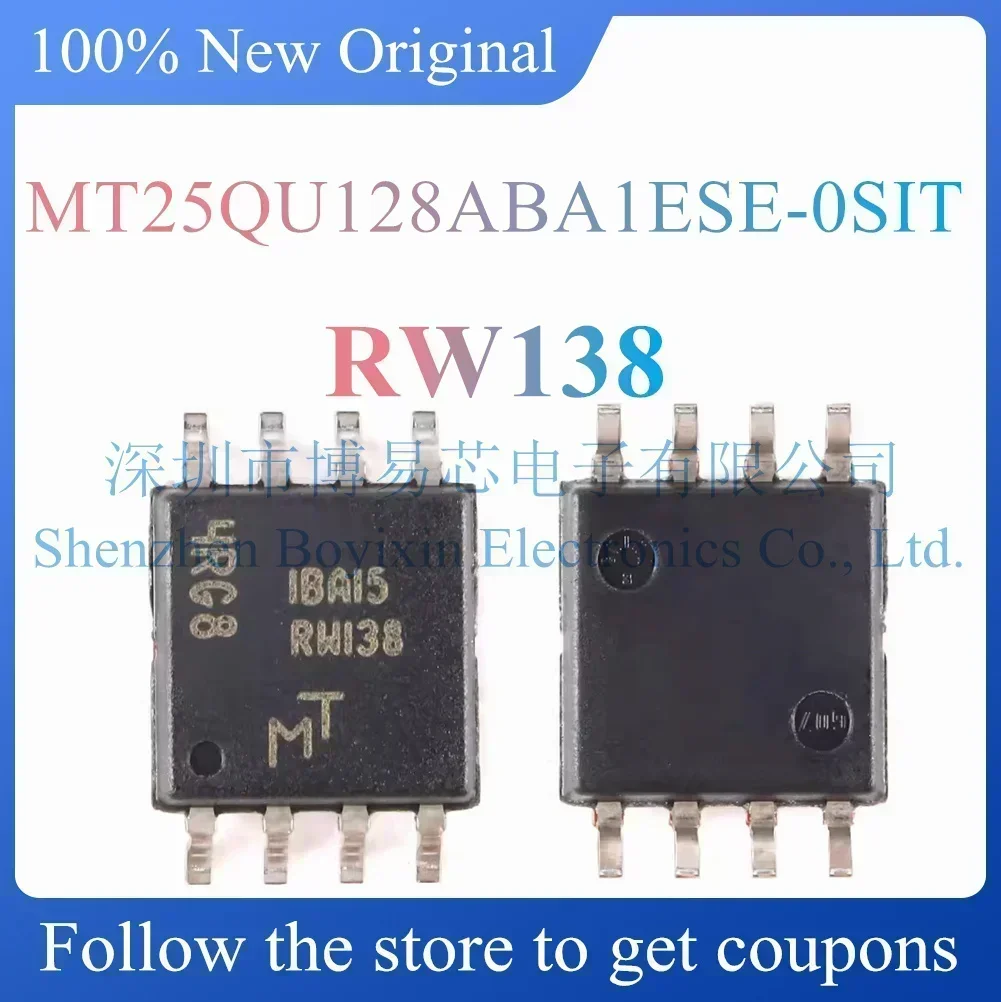 MT25QU128ABA1ESE-0SIT RW138 Standard version
MT25QU128ABA1ESE-0SIT RW138 Standard version