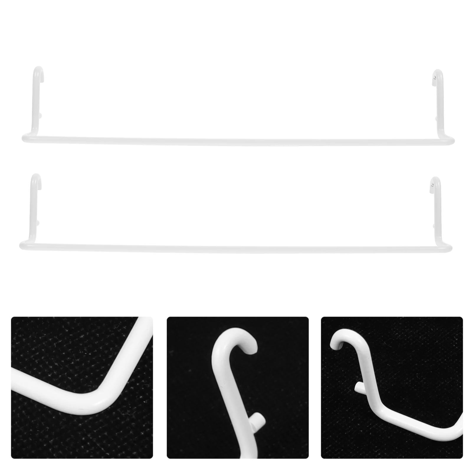 2 Pcs Pegboard Paper Towel Holder Basement Organizer Hooks Tissue Extendable Hangers for Stainless Steel Holders
2 Pcs Pegboard Paper Towel Holder Basement Organizer Hooks Tissue Extendable Hangers for Stainless Steel Holders