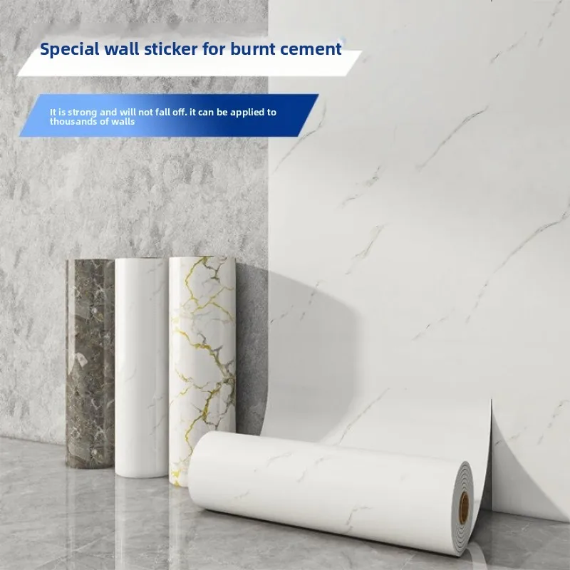 Imitation marble tiles roll kitchen wallpaper self-adhesive waterproof and moisture-proof bathroom wall decorative wall stickers
Imitation marble tiles roll kitchen wallpaper self-adhesive waterproof and moisture-proof bathroom wall decorative wall stickers