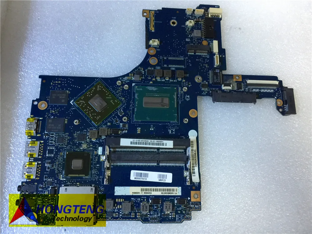 Подлинный H 000075410 Материнская плата для ноутбука Toshiba Satellite P50 P55-B P55T-B серии с процессором I7-4700HQ, тест в порядке
Подлинный H 000075410 Материнская плата для ноутбука Toshiba Satellite P50 P55-B P55T-B серии с процессором I7-4700HQ, тест в порядке