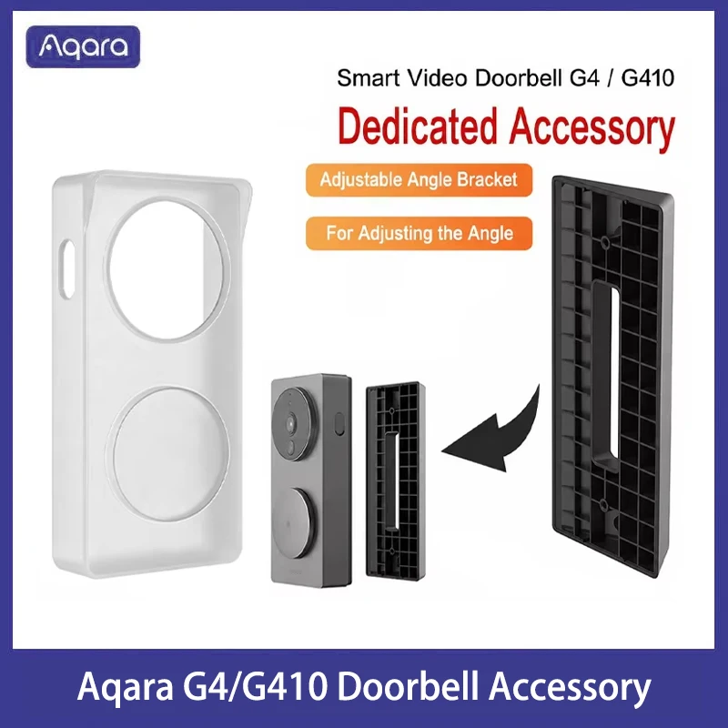 Aqara G4/G410 Video Doorbell Special Bracket Protective Cover Waterproof Cover Silicone Protective Cover For G4/G410 Doorbell
Aqara G4/G410 Video Doorbell Special Bracket Protective Cover Waterproof Cover Silicone Protective Cover For G4/G410 Doorbell