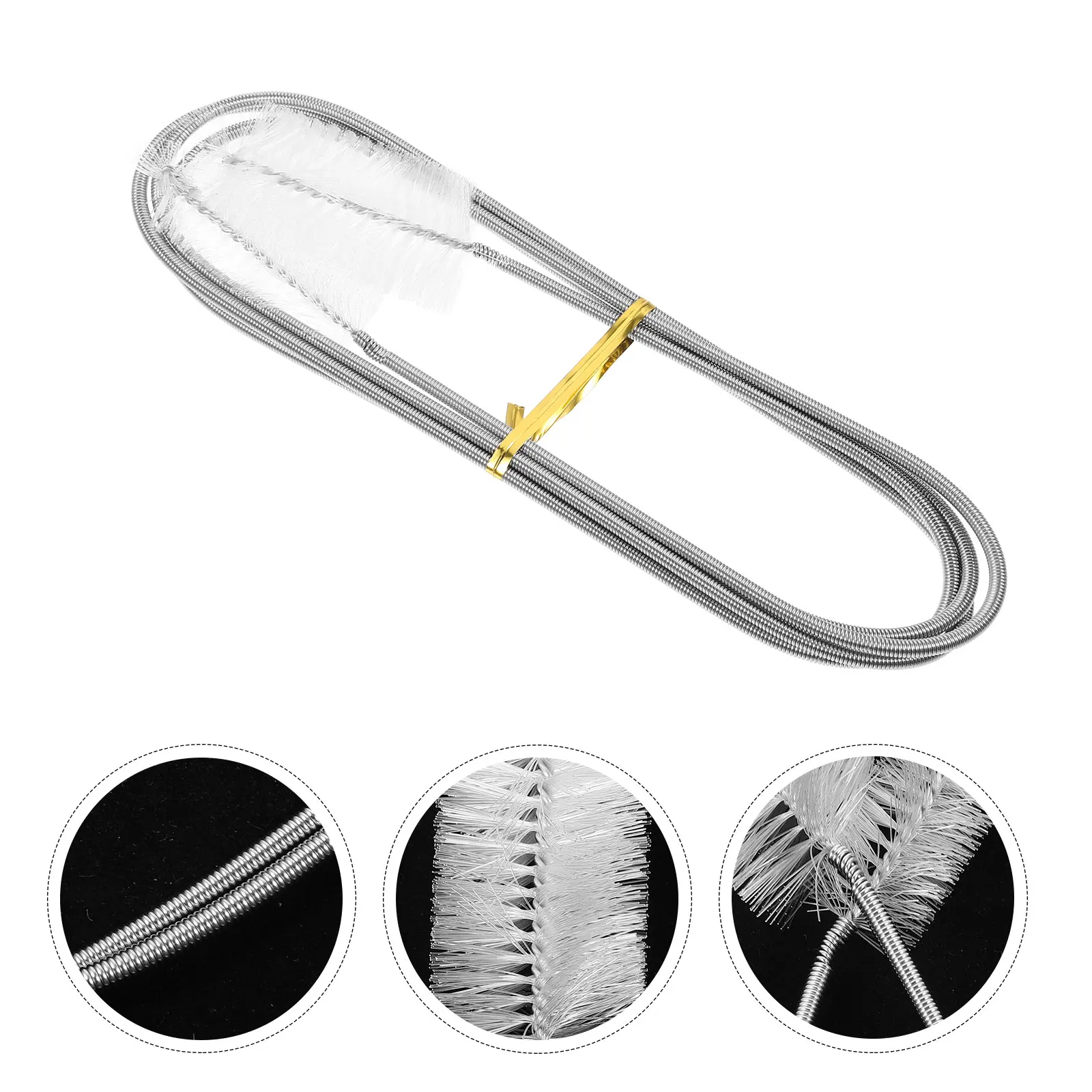 Water Pipe Cleaning Brush High density Bristles 360 Rotation Aquarium Fish Tank Shower Drain Tube Cleaner Flexible Steel Rod
Water Pipe Cleaning Brush High density Bristles 360 Rotation Aquarium Fish Tank Shower Drain Tube Cleaner Flexible Steel Rod