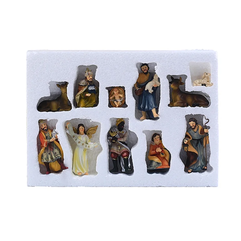 Nativity Set, Christmas Nativity Scene, Hand Drawn Christmas Nativity Scene, Manger Set Ornaments Religious Collection Durable
Nativity Set, Christmas Nativity Scene, Hand Drawn Christmas Nativity Scene, Manger Set Ornaments Religious Collection Durable