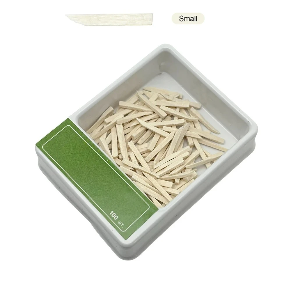 10×100Pcs/bag Dental Wooden Wedges Interdental Contoured Dental Wedges Nonexpansion with Water Maple Wooden Wedges Dentistry
10×100Pcs/bag Dental Wooden Wedges Interdental Contoured Dental Wedges Nonexpansion with Water Maple Wooden Wedges Dentistry