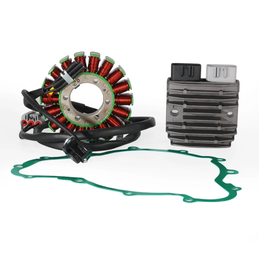 Motorcycle Stator Coil & Regulator Rectifier & Gasket Generator Cover Set For Triumph Tiger 800 XC XCA XCx XR XRx 2010-2020
Motorcycle Stator Coil & Regulator Rectifier & Gasket Generator Cover Set For Triumph Tiger 800 XC XCA XCx XR XRx 2010-2020