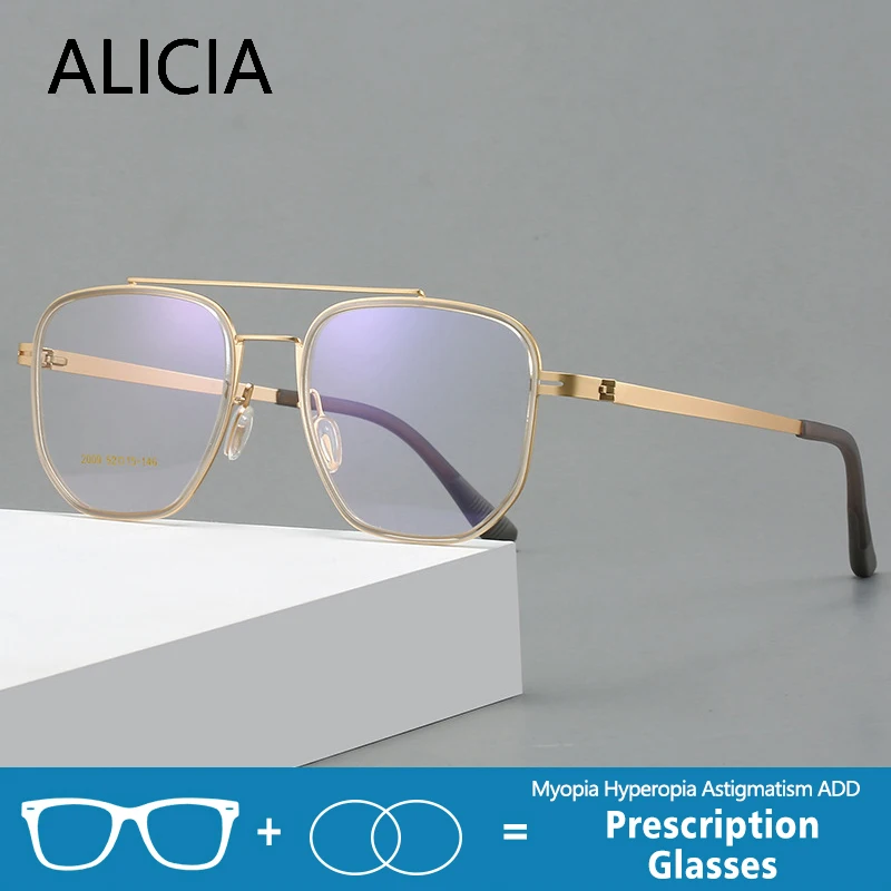 ALICIA Progressive Prescription Glasses Men Optical Myopia Eyeglasses Male Multifocal Reading Hyperopia Anti Blue Light Eyewear
ALICIA Progressive Prescription Glasses Men Optical Myopia Eyeglasses Male Multifocal Reading Hyperopia Anti Blue Light Eyewear