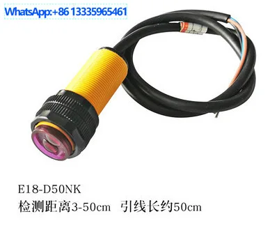 10 шт. для E18-D50NK инфракрасный датчик предотвращения препятствий E18-D80NK модуль фотоэлектрического переключателя диффузного отражения DC5V
10 шт. для E18-D50NK инфракрасный датчик предотвращения препятствий E18-D80NK модуль фотоэлектрического переключателя диффузного отражения DC5V