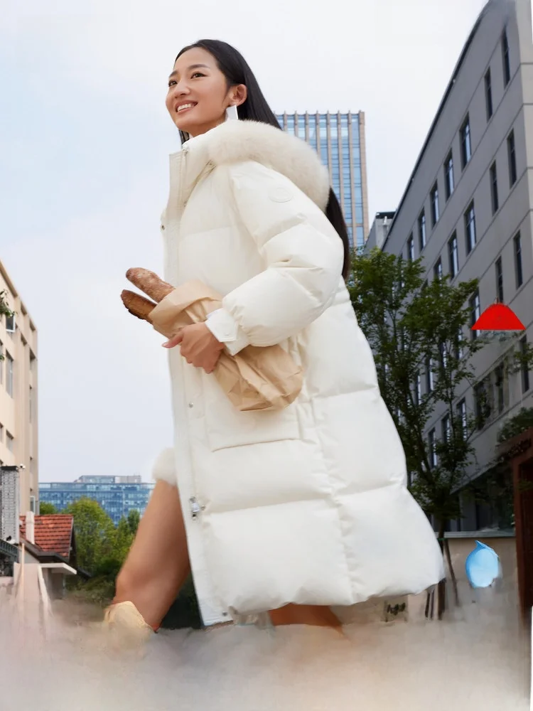 Snow Flng 2024 Winter Women's Long down Jaet Removable Fur Hat Fur Faion Casual High Street Thiened Polyester Fiber
Snow Flng 2024 Winter Women's Long down Jaet Removable Fur Hat Fur Faion Casual High Street Thiened Polyester Fiber