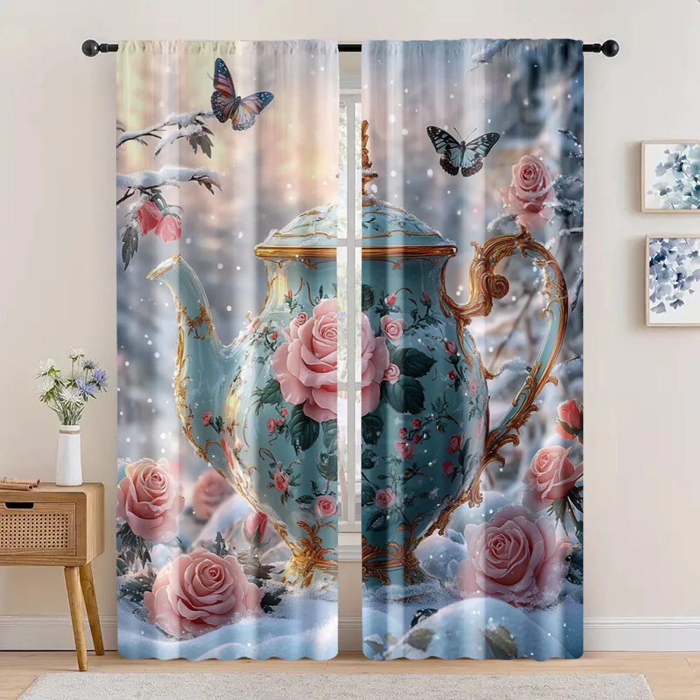 2pc, Curtain Fashion Flower Butterfly Versatile Fabric,Without Electricity Birthday Party for All Occasions decorate
2pc, Curtain Fashion Flower Butterfly Versatile Fabric,Without Electricity Birthday Party for All Occasions decorate