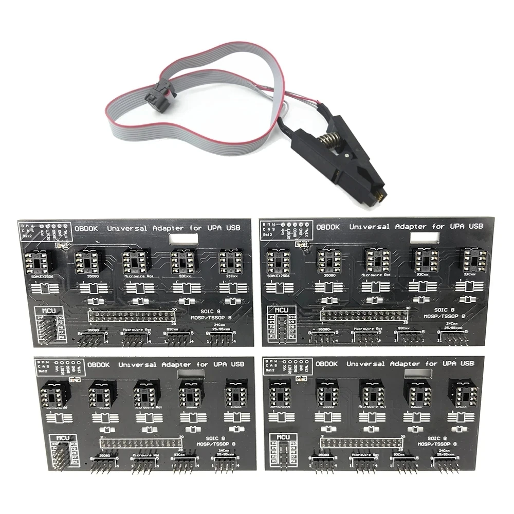 UPA USB V1.3 Adapter UPA-USB ECU Programmer For I2C/SPI Microwire Eeprom Programming With 8 Soic Clip Cable Tunning Tool
UPA USB V1.3 Adapter UPA-USB ECU Programmer For I2C/SPI Microwire Eeprom Programming With 8 Soic Clip Cable Tunning Tool