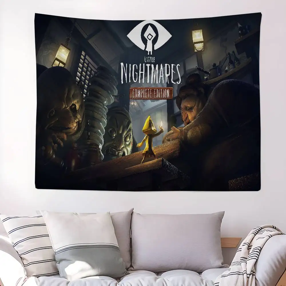 Game L-Little Anime N-Nightmares Anime Tapestry Hanging Tarot Hippie Wall Rugs Dorm Home Decor
Game L-Little Anime N-Nightmares Anime Tapestry Hanging Tarot Hippie Wall Rugs Dorm Home Decor