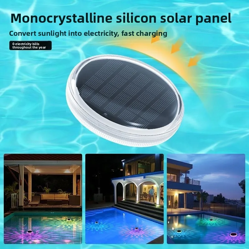 Lntelligent Light Control New Solar Float Light Colorful Gradual Change Home Ambient Light Outdoor/pool/courtyard Floodlight
Lntelligent Light Control New Solar Float Light Colorful Gradual Change Home Ambient Light Outdoor/pool/courtyard Floodlight