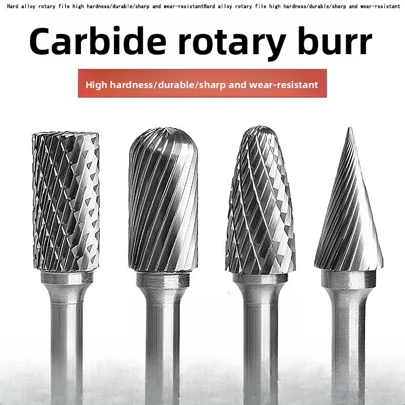 Carbide Rotary File/Tungsten Steel Grinding Head Electric Milling Cutter/Electric Drill Cutter Grinding Tool Drill Bit 6mm Shank
Carbide Rotary File/Tungsten Steel Grinding Head Electric Milling Cutter/Electric Drill Cutter Grinding Tool Drill Bit 6mm Shank
