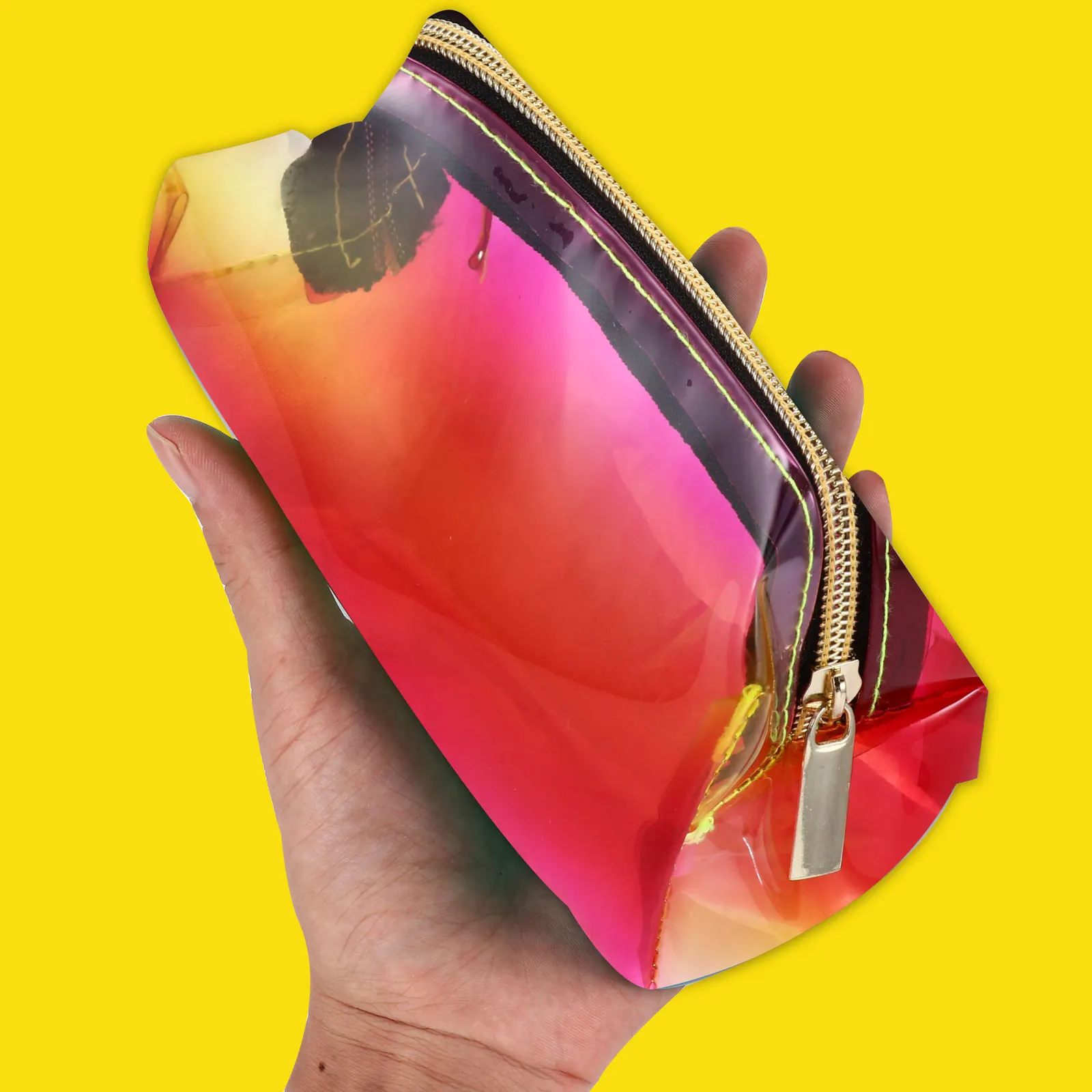 1pc Pouch Lightweight Durable Storage Bag Travel Makeup Organizer Transparent Wash Bag For Skincare Storage
1pc Pouch Lightweight Durable Storage Bag Travel Makeup Organizer Transparent Wash Bag For Skincare Storage