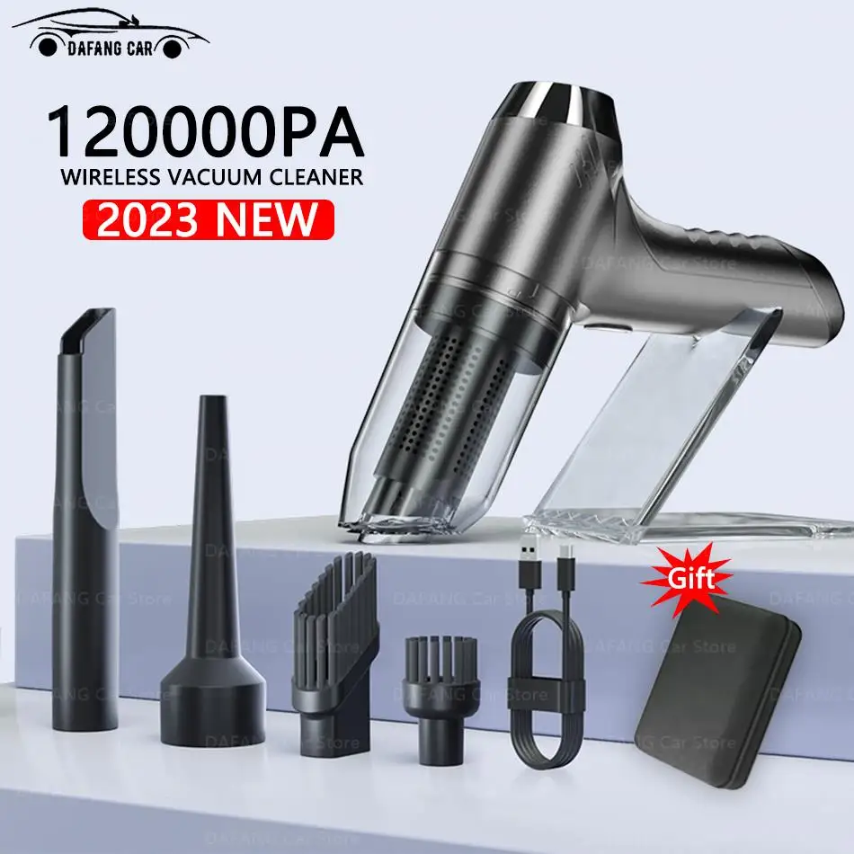 120000Pa Wireless Car Vacuum Cleaner Portable Robot Vacuum Cleaner Mini Handheld Vacuum Home & Car Dual Use Keyboard Cleaning
120000Pa Wireless Car Vacuum Cleaner Portable Robot Vacuum Cleaner Mini Handheld Vacuum Home & Car Dual Use Keyboard Cleaning