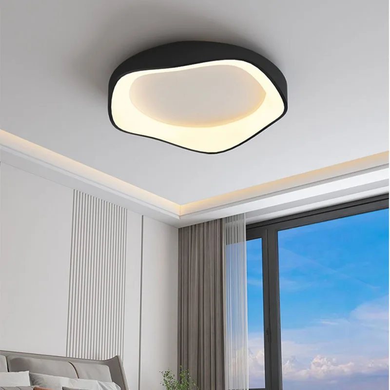 Modern Design LED Ceiling Light Nordic Bedroom Ceiling Light Living Room Corridor Black White Acrylic Indoor Lighting Fixtures
Modern Design LED Ceiling Light Nordic Bedroom Ceiling Light Living Room Corridor Black White Acrylic Indoor Lighting Fixtures
