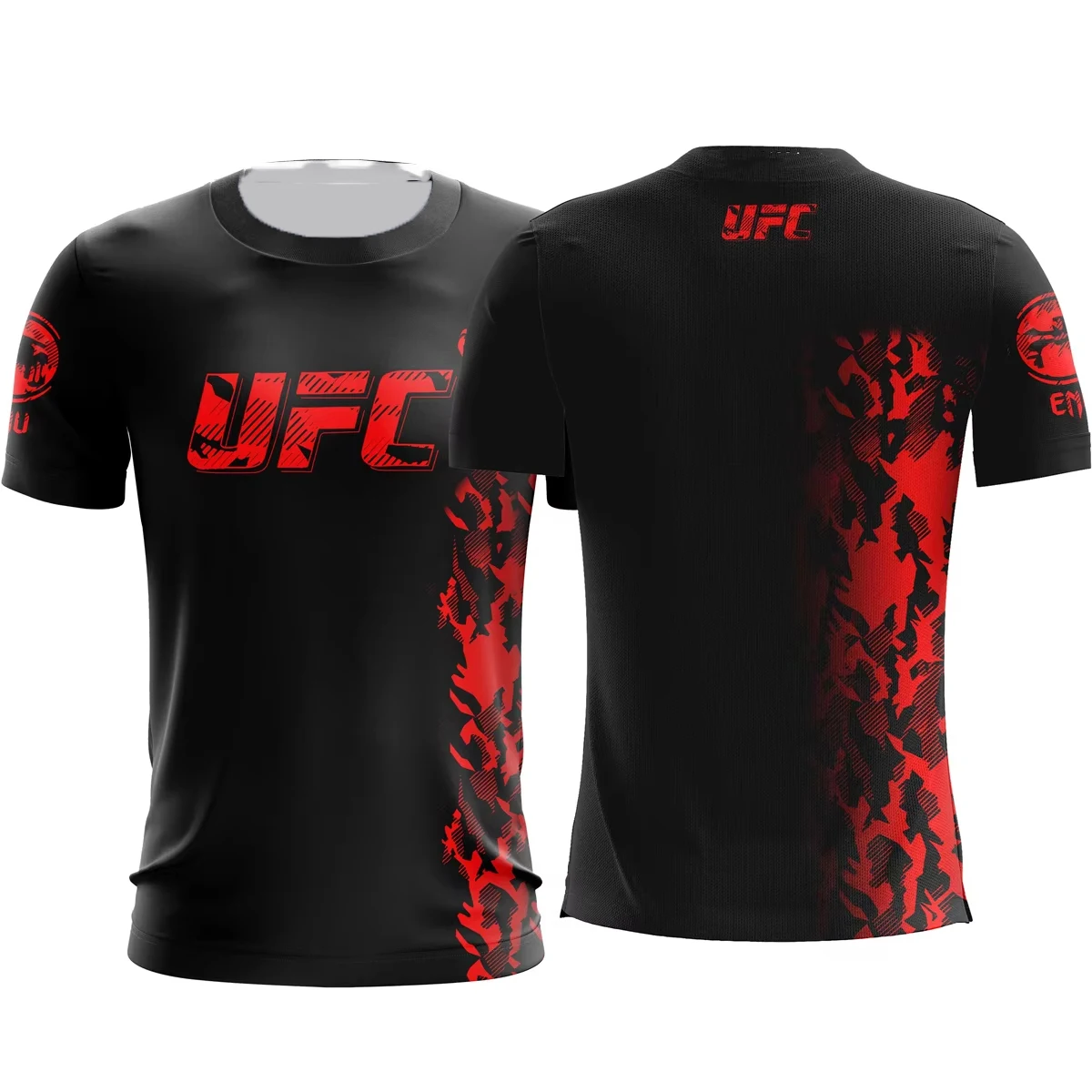 2025 New Outdoor Sports T-shirt UFC World Boxing Fighting T-shirt Wrestling Top Summer Quick Drying Short Sleeved Boxing Top
2025 New Outdoor Sports T-shirt UFC World Boxing Fighting T-shirt Wrestling Top Summer Quick Drying Short Sleeved Boxing Top