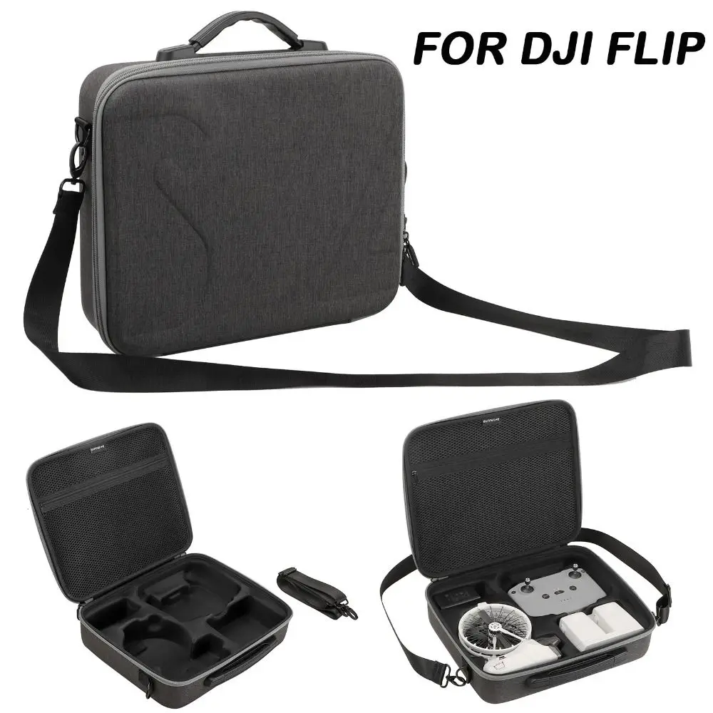 EVA Storage Bag Shockproof with Shoulder Strap RC 2/N3 Remote Control Bag Waterproof Carrying Case for DJI Flip
EVA Storage Bag Shockproof with Shoulder Strap RC 2/N3 Remote Control Bag Waterproof Carrying Case for DJI Flip