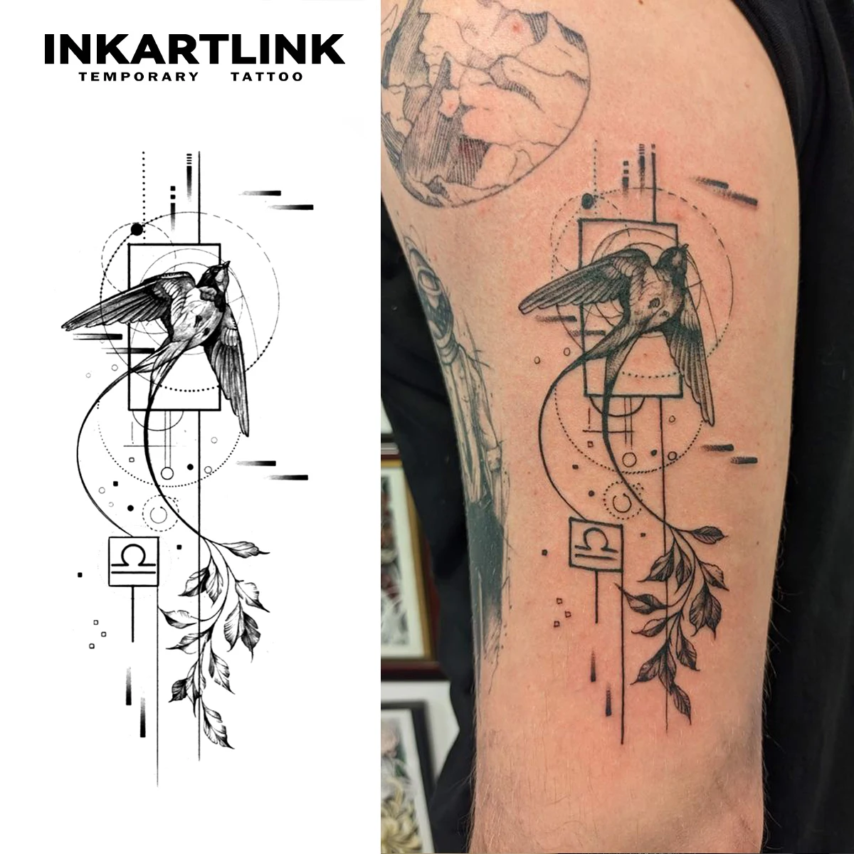 Временная татуировка «Полет баланса», Леч до 15 дней, новая технология, волшебная водонепроницаемая полуперманентная наклейка
Временная татуировка «Полет баланса», Леч до 15 дней, новая технология, волшебная водонепроницаемая полуперманентная наклейка