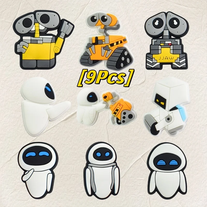 9Pcs DIY Shoes Cute Robot Shoes Charm Decoration Pin Accessories Charm Bracelet Wristband Party Gifts
9Pcs DIY Shoes Cute Robot Shoes Charm Decoration Pin Accessories Charm Bracelet Wristband Party Gifts