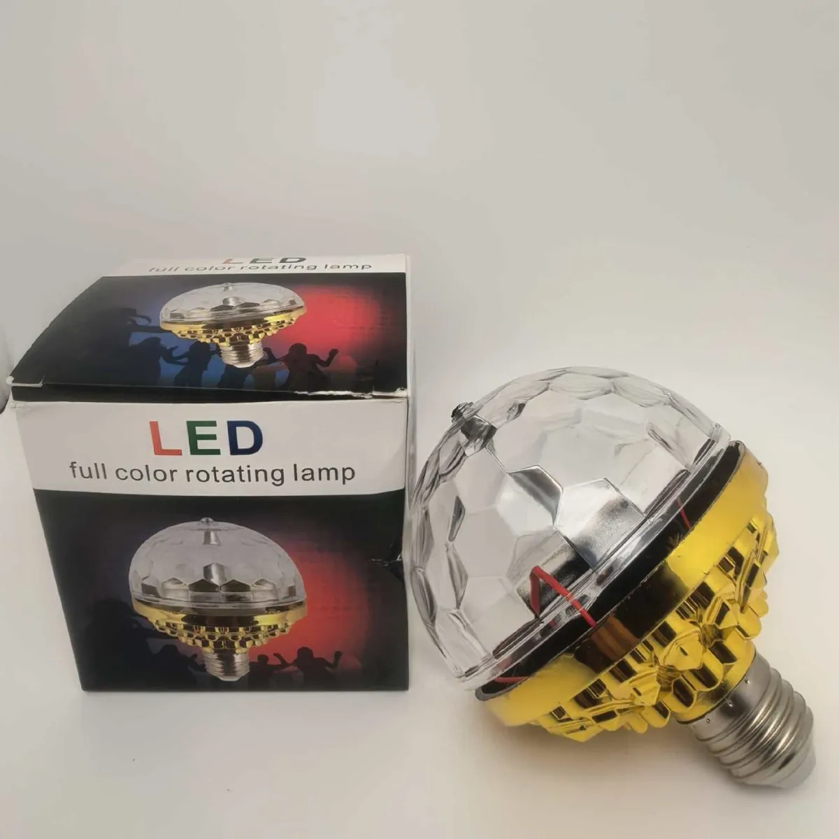 LED colorful magic ball light KTV bar stage rotating laser light show flashing golden lights
LED colorful magic ball light KTV bar stage rotating laser light show flashing golden lights