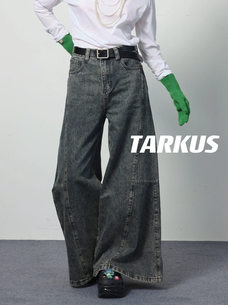Джинсы TARKUS Vintage Waed из хлопка, расклешенные, комфортные, повседневные, с высокой талией, на молнии, темно-синие, для женщин
Джинсы TARKUS Vintage Waed из хлопка, расклешенные, комфортные, повседневные, с высокой талией, на молнии, темно-синие, для женщин